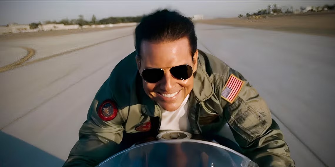 تام کروز در فیلم Top Gun 3